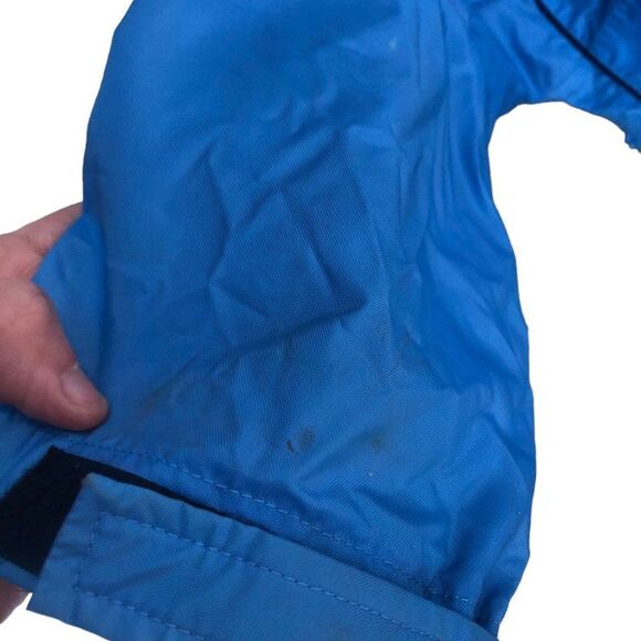 VINTAGE nike jacket windbreaker medium blue BIG SWOOWSH - Picture 9 of 11